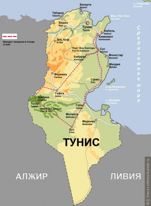 Чем интересен Тунис. Всё самое интересное про Тунис