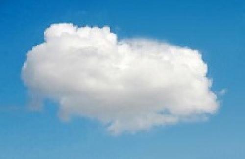 Сколько весит облако