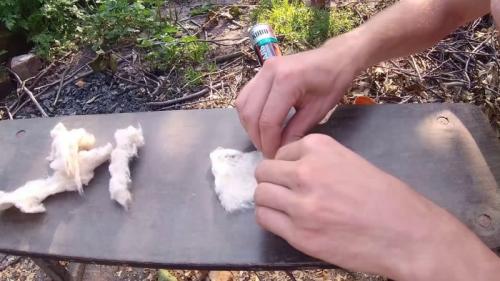 Информация о том, как с помощью подручных средств добыть огонь. Как разжечь огонь при помощи подручных средств в закладки 2