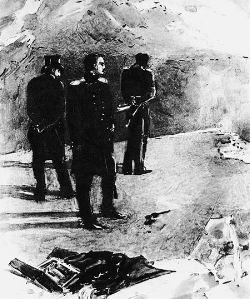 Ссора Лермонтова с эрнестом. Обида Баранта: первая дуэль Лермонтова