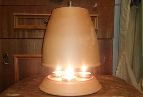 Kandle Heeter своими руками. Свечной обогреватель: принцип работы, изготовление своими руками, хранение и использование