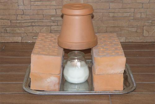 Kandle Heeter своими руками. Свечной обогреватель: принцип работы, изготовление своими руками, хранение и использование