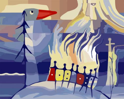 Легенды про лосей. Угорские легенды о происхождении мира