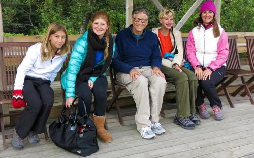 Билл Гейтс дети. Жена и дети Билла Гейтса