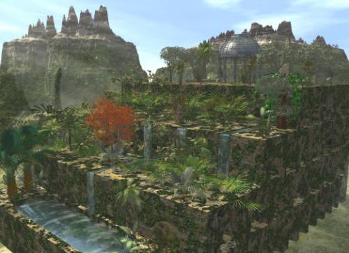 Висячие сады Семирамиды рисунок. Чудо света — Висячие сады Семирамиды в Вавилоне: картинки, рисунки, фото и видео садов царицы Семирамиды.