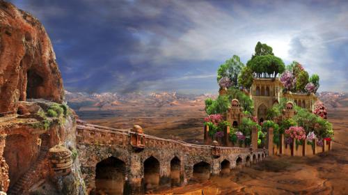 Висячие сады Семирамиды рисунок. Чудо света — Висячие сады Семирамиды в Вавилоне: картинки, рисунки, фото и видео садов царицы Семирамиды.