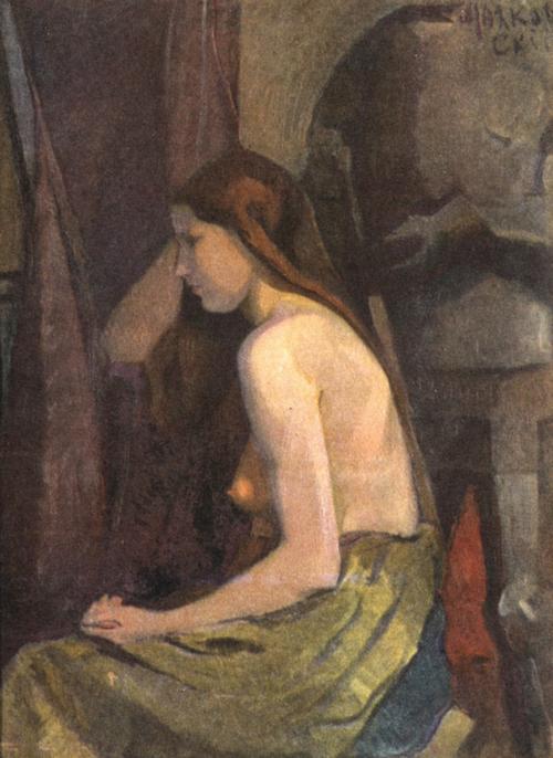 Портрет маяковского. Художник