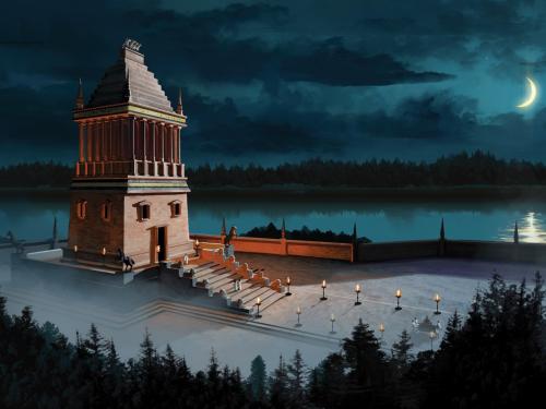 Мавзолей в Галикарнасе особенности. Мавзолей в Галикарнасе