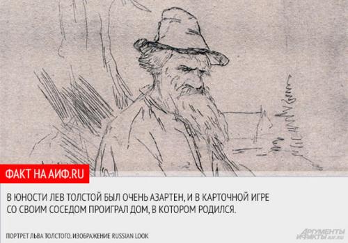 Толстой отрочество интересные факты. 