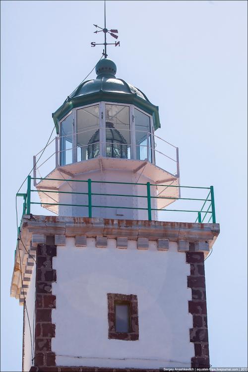 Фаросский маяк крым. Маяк Фарос на острове Санторини