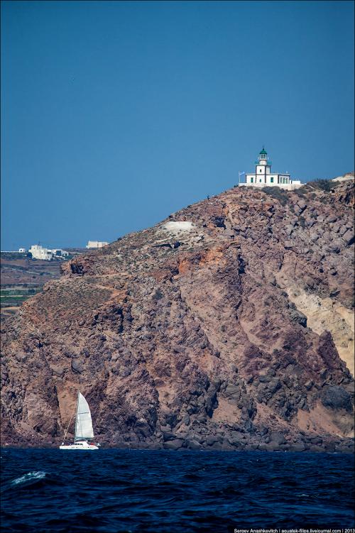 Фаросский маяк крым. Маяк Фарос на острове Санторини