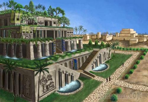 Чудо света висячие сады Семирамиды. Висячие сады Семирамиды – второе чудо света 15