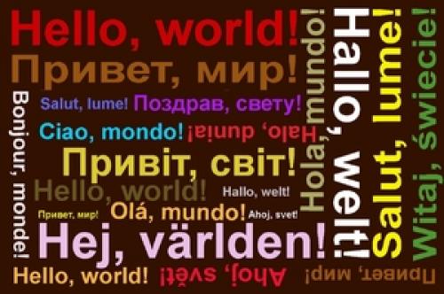Привет на разных языках. Дружеское приветствие
