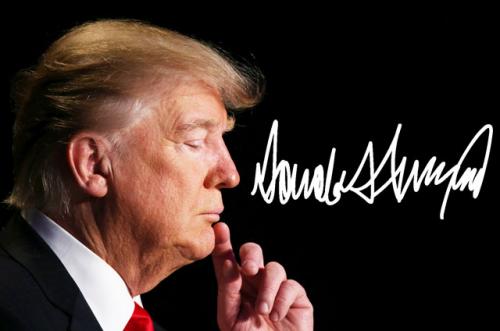 Подпись дональда трампа. Нарцисс Обама и резкий Трамп. Графолог о почерке известных политиков