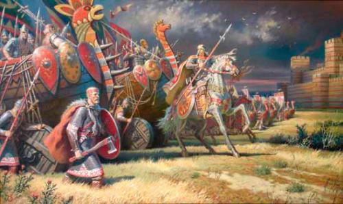 В истории Олег. Князь Олег 03