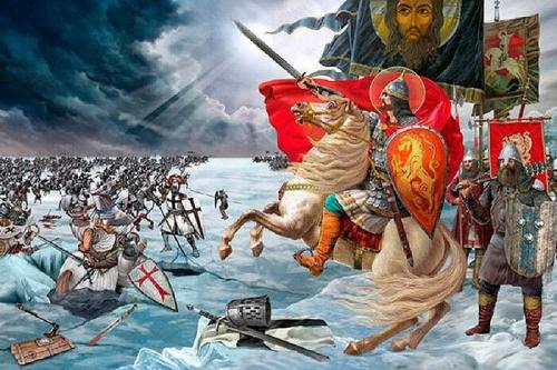 Исход ледового побоища. 1242 год. ЛЕДОВОЕ ПОБОИЩЕ