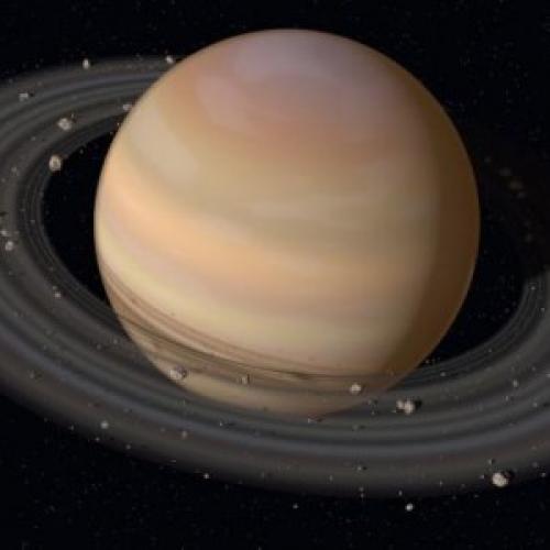 Поверхность сатурна. Сатурн