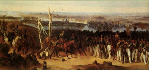 Картина бородинская битва. Бородинская битва в полотнах художников.