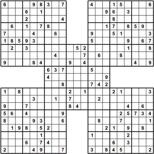 Что из этого надо знать, чтобы решить судоку. Разновидности судоку