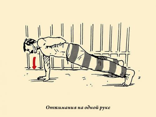 Тренировки в тюрьме. Собственно упражнения