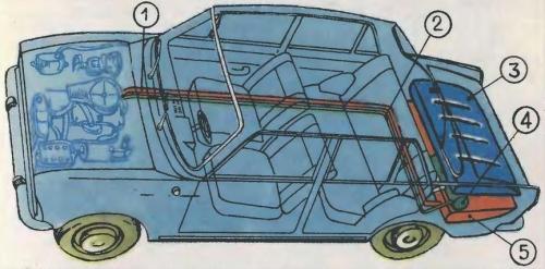 Машина на воде СССР. Москвич-412 на водородном топливе: 1976-й год