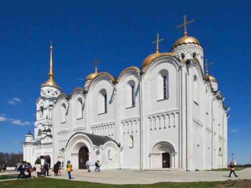 Строительство Успенского собора во Владимире. Успенский кафедральный собор во Владимире