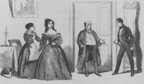 Крылатые фразы из горе от ума 1 действие.