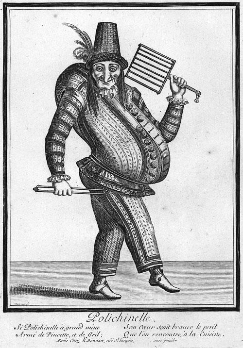 В какой стране появился полишинель. Полишинель