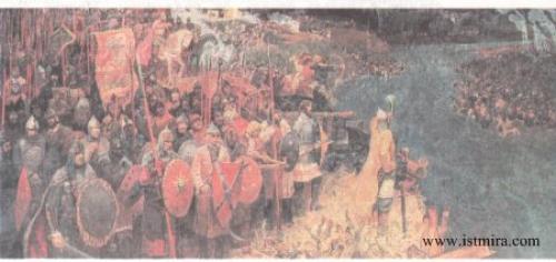 Стояние на реке Угре кратко. Стояние на Угре. Кратко.