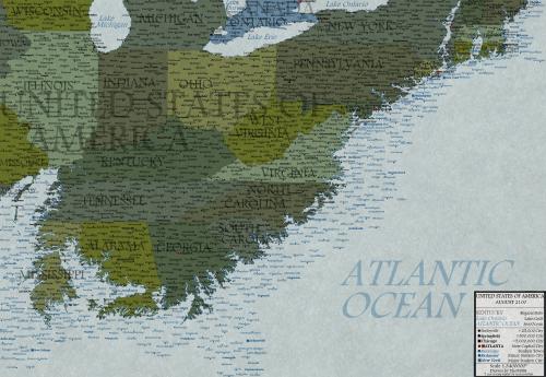 Карта будущего мира. Карта Европы 2100 года — прогноз