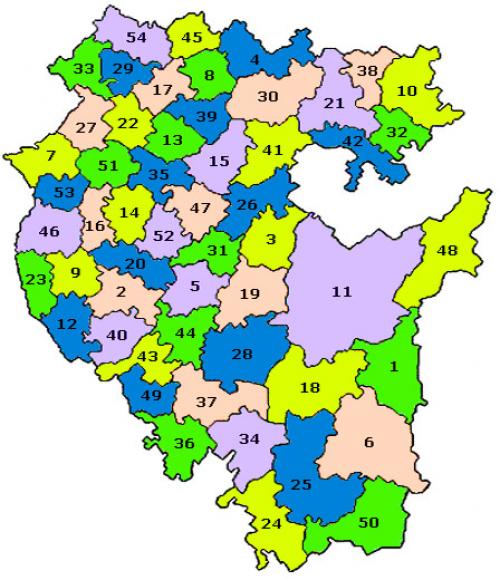 Карта районов башкортостана с границами районов