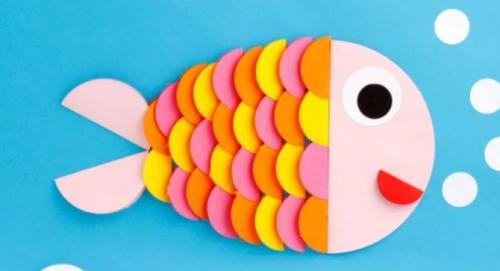 Самые простые поделки из бумаги для детей 7 лет. Аппликации из цветной бумаги для дошкольников