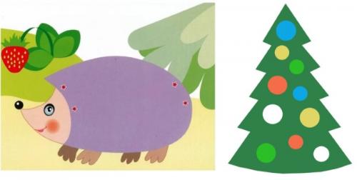 Самые простые поделки из бумаги для детей 7 лет. Аппликации из цветной бумаги для дошкольников