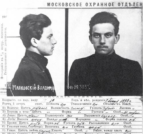 Маяковский личная жизнь. «Пошли швырять в московские тюрьмы». Молодость за решеткой