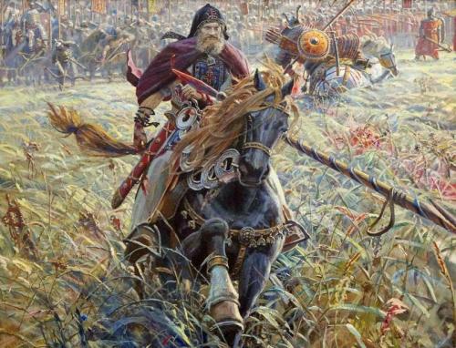 Челубей тибетский монах. Кого убил инок Пересвет?