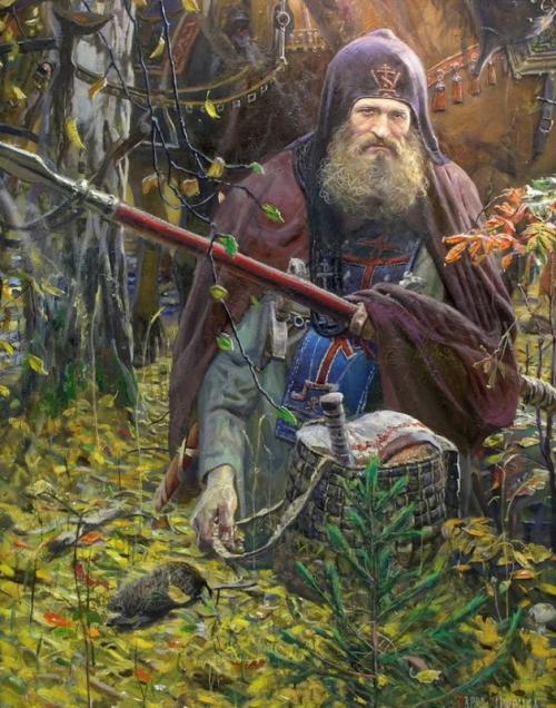 Челубей тибетский монах. Кого убил инок Пересвет?