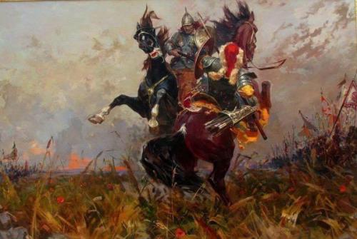 Кто бился с Челубеем на Куликовом поле. Поединок Пересвета с Челубеем на Куликовом поле 06 Кто бился с Челубеем на Куликовом поле. Поединок Пересвета с Челубеем на Куликовом поле 06