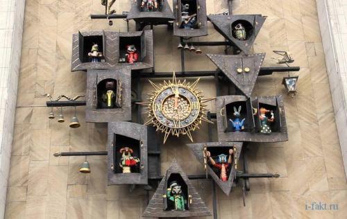 Часы на театре Образцова приметы. Сказочные часы Театра кукол Сергея Образцова