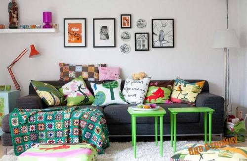 Как создать уют в доме. Применение текстиля в интерьере