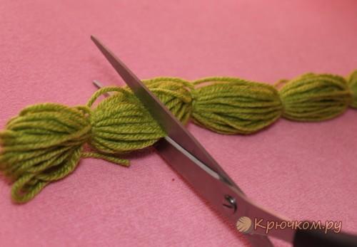 Как сделать шарики из ниток для вязания. Как сделать помпон из ниток