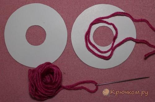 Как сделать шарики из ниток для вязания. Как сделать помпон из ниток