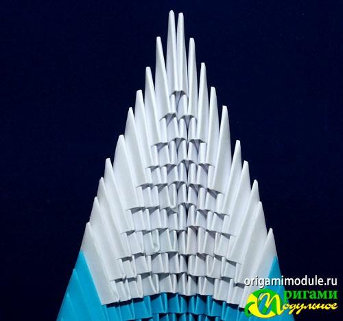 Оригами Модульное лебедь. Лебедь Модульное оригами