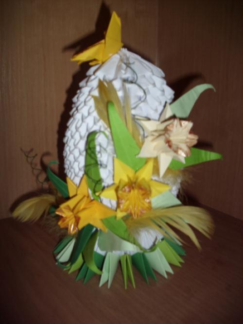 Оригами Модульное лебедь. Лебедь Модульное оригами 39