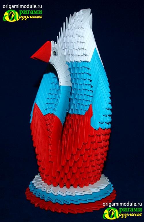 Оригами Модульное лебедь. Лебедь Модульное оригами