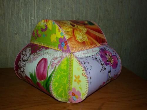 Шкатулка из бумаги. Шкатулки своими руками мастер класс по изготовлению, пошаговая инструкция 16 Шкатулка из бумаги. Шкатулки своими руками мастер класс по изготовлению, пошаговая инструкция 16