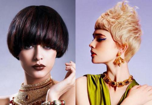 Укладка волос дома. Простые укладки на средние волосы 05