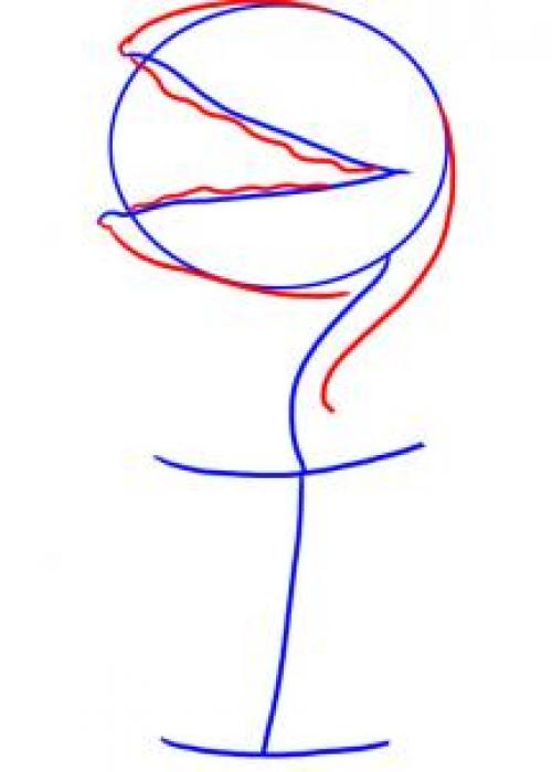 Венерина Мухоловка нарисовать. Венерина Мухоловка рисунок карандашом