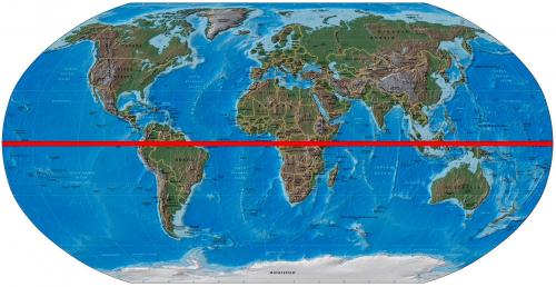 Сообщение о экваторе. Что такое экватор и чему равна его длина? 08