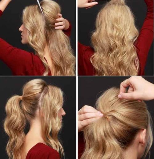 Как уложить волосы на затылке. Хитрости, которые помогут уложить волосы за три минуты