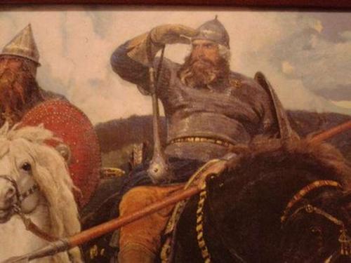 Образ земли русской в картине Васнецова богатыри. Илья Муромец